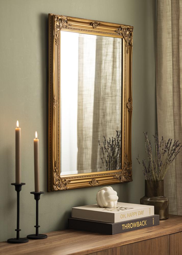 Spejl Antique Guld 62x82 cm
