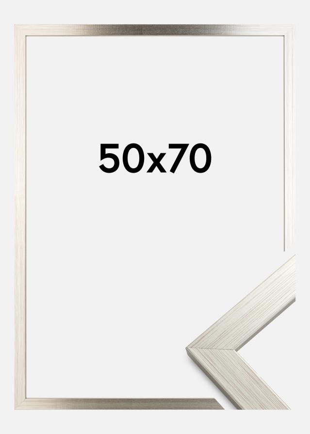 Ramme Silver Wood Akrylglas 50x70 cm