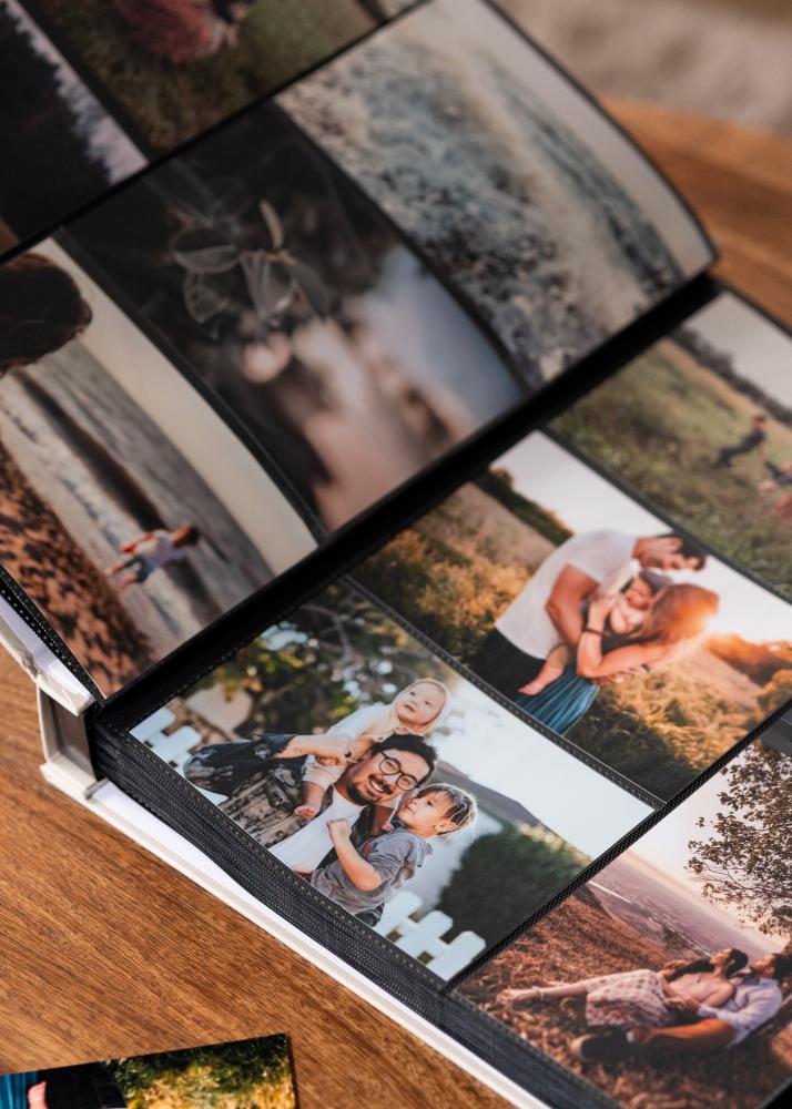 KAILA Fotoalbum OUR LOVE STORY Creme - 600 billeder i 10x15 cm