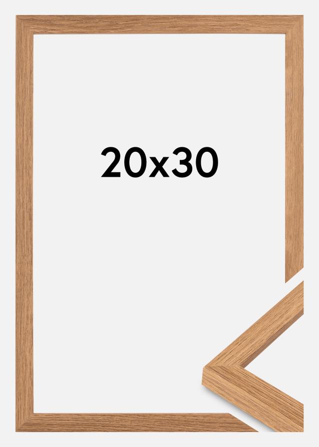 Ramme Modern Akrylglas Teak 20x30cm
