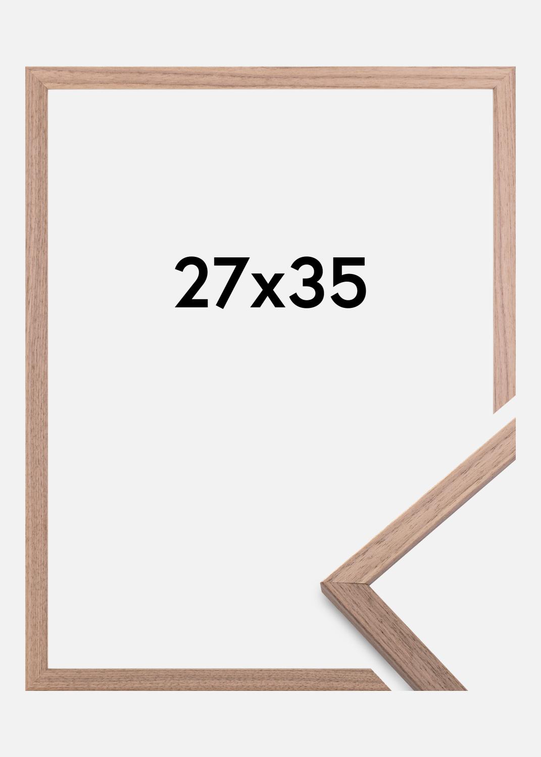 Product Image for Ramme Edsbyn Akrylglas Lys Valnød 27x35 cm