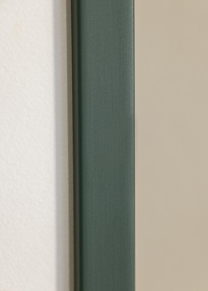 Ramme E-Line Grøn 70x100 cm - Passepartout Hvid 62x93 cm