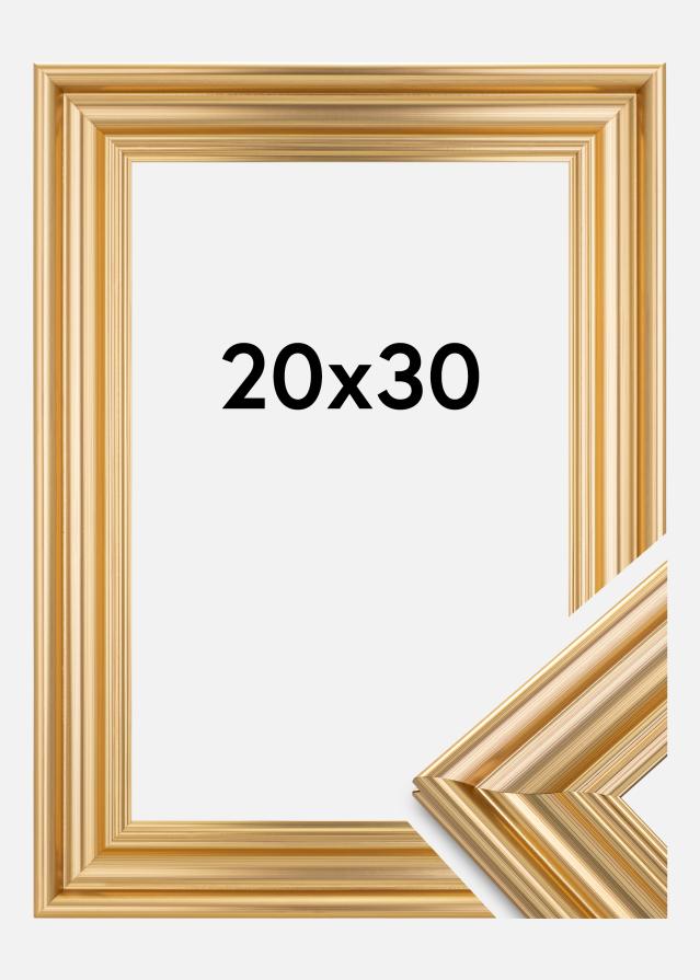 Ramme Charleston Guld 20x30 cm