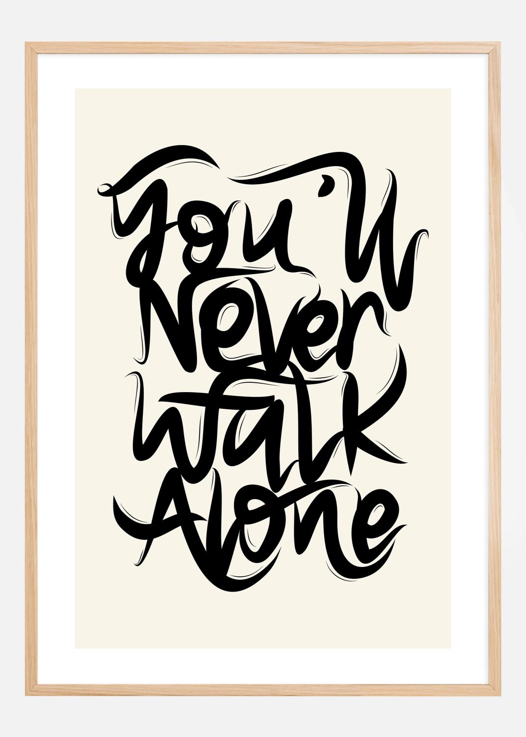 Product Image for YNWA Text ll Plakat (21x29.7 cm (A4))
