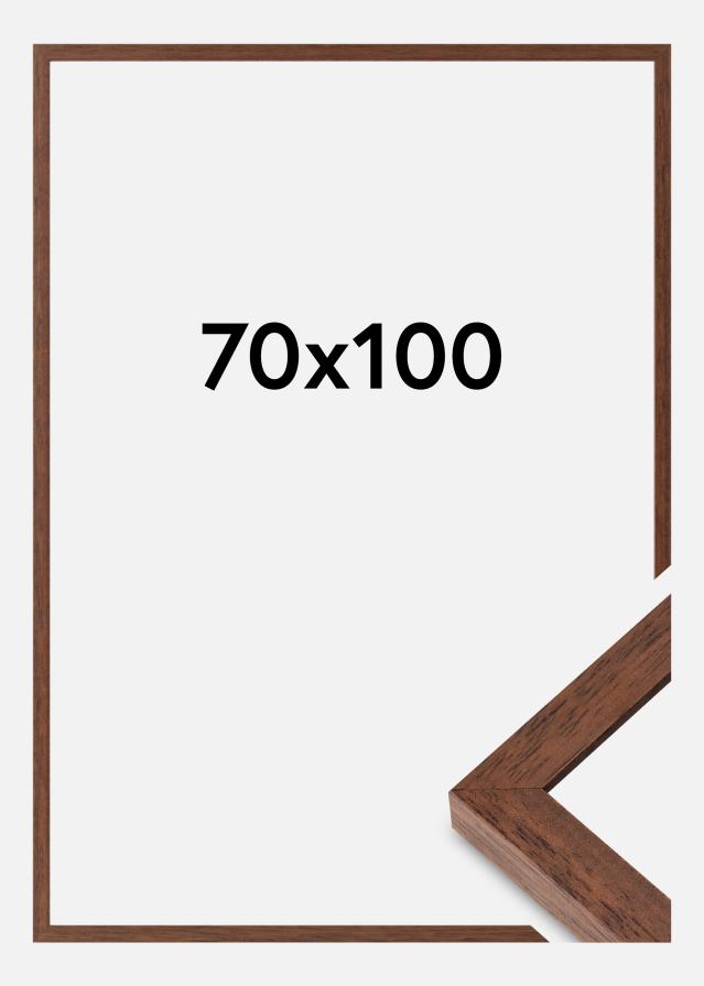 Ramme Hermes Akrylglas Teak 70x100 cm