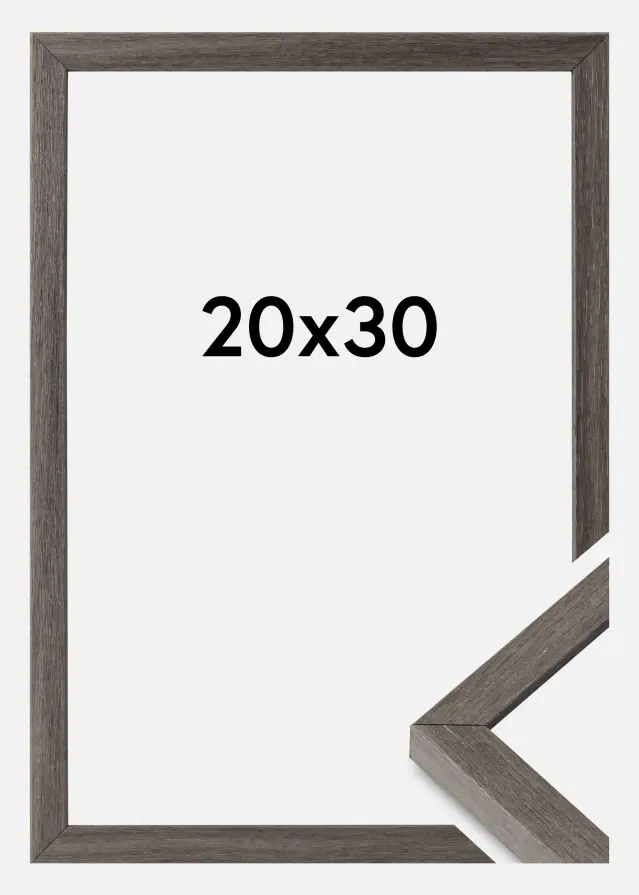 Ramme Ares Akrylglas Grey Oak 20x30 cm