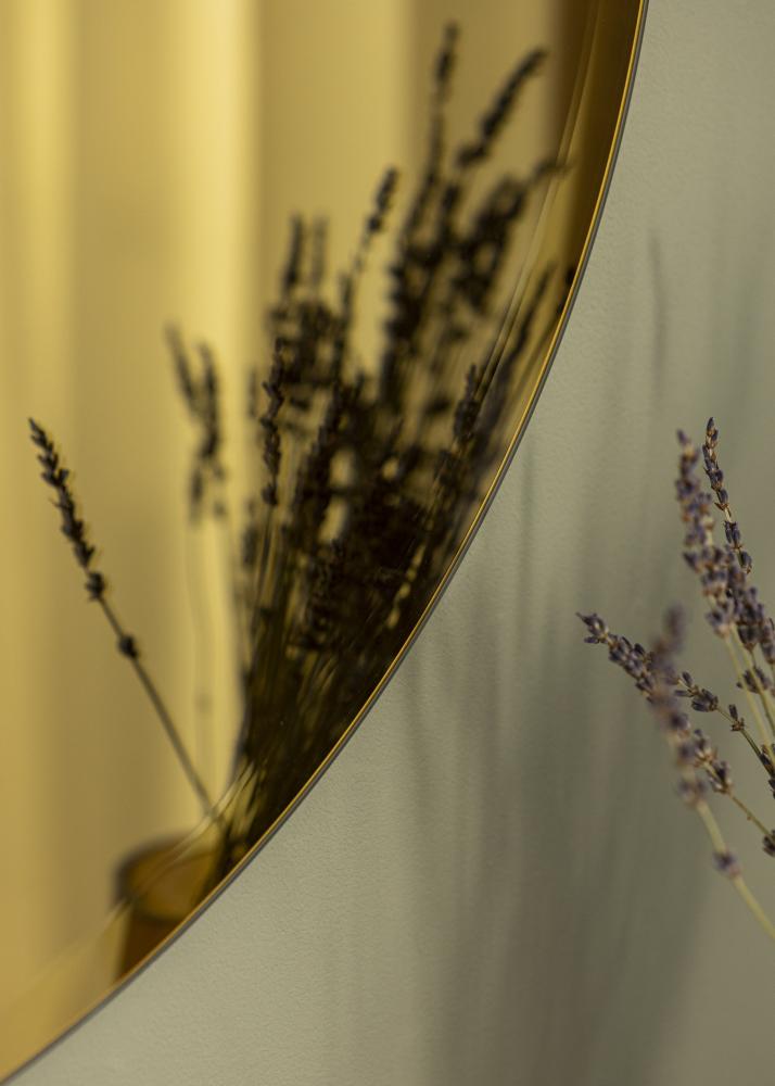 KAILA Rundt Spejl Gold Deluxe 70 cm Ø
