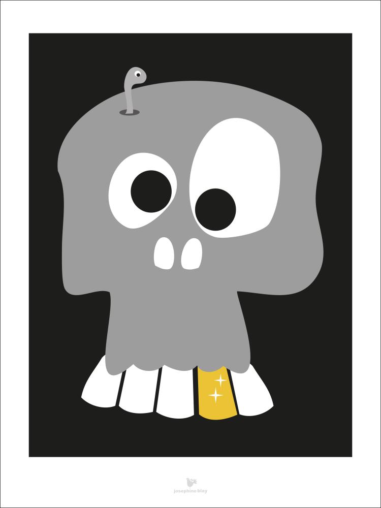 Skull - black