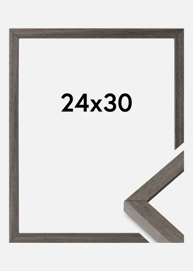 Ramme Ares Akrylglas Grey Oak 24x30 cm