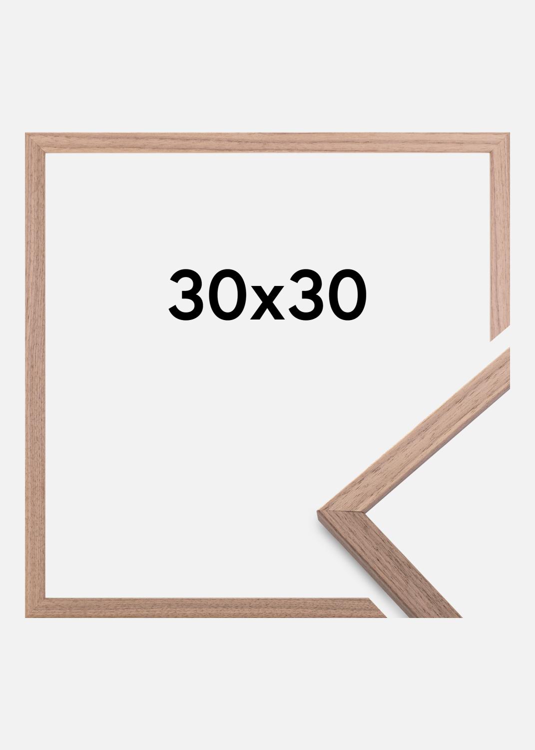 Product Image for Ramme Edsbyn Akrylglas Lys Valnød 30x30 cm
