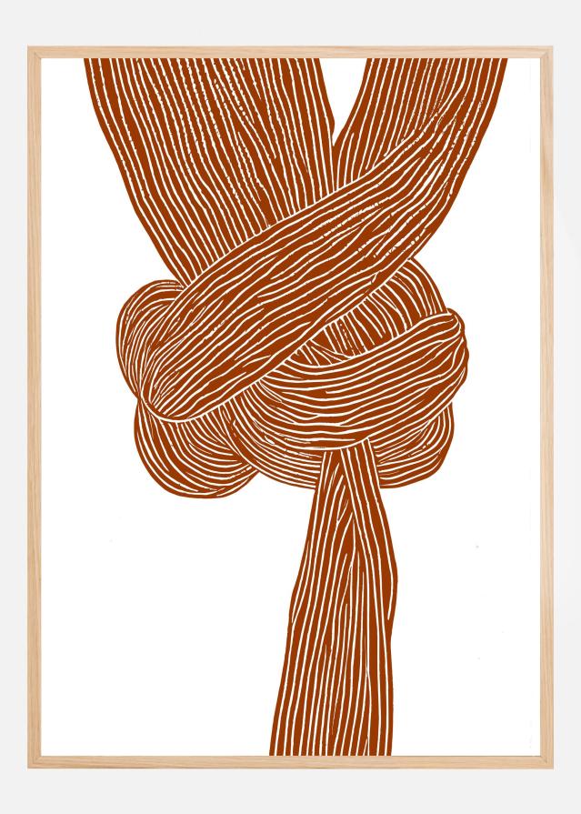 Knots No 4 Plakat