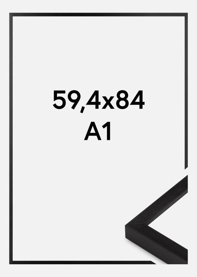 Billedramme Sort Smal 59,4 x 84,1 cm (A1)