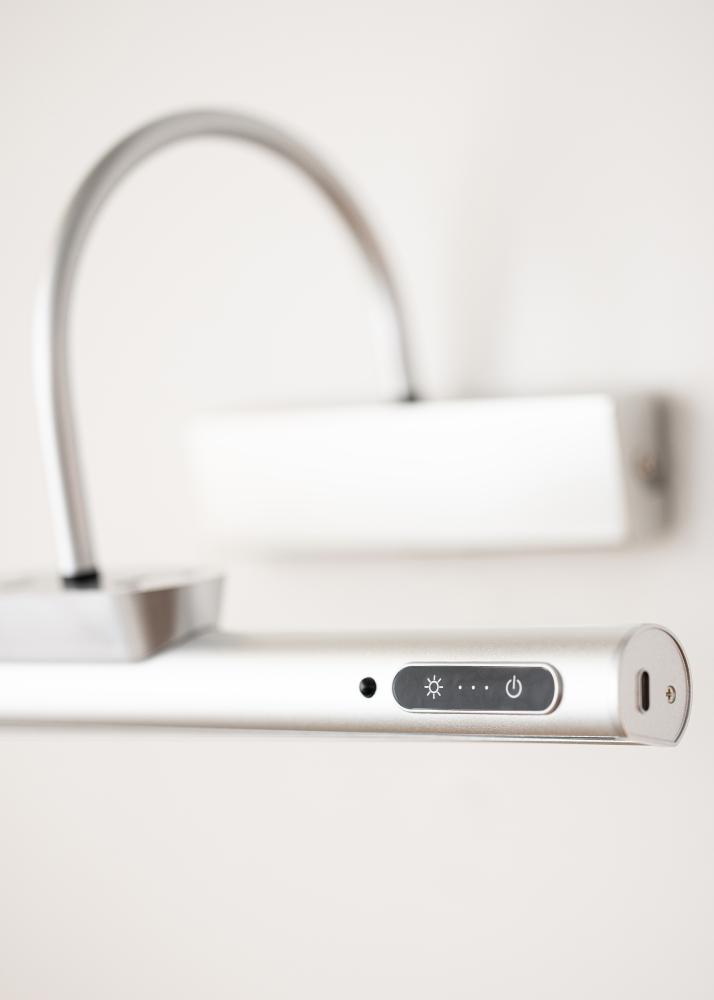 KAILA Spark Batteridrevet Billedbelysning 35 cm - Sølv
