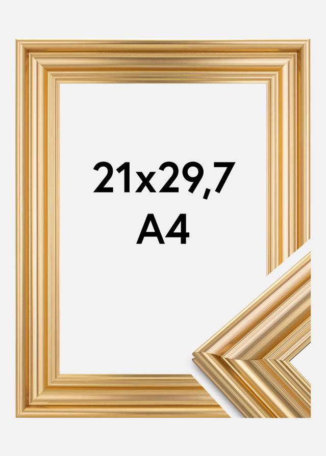 Ramme Charleston Guld 21x29,7 cm (A4)