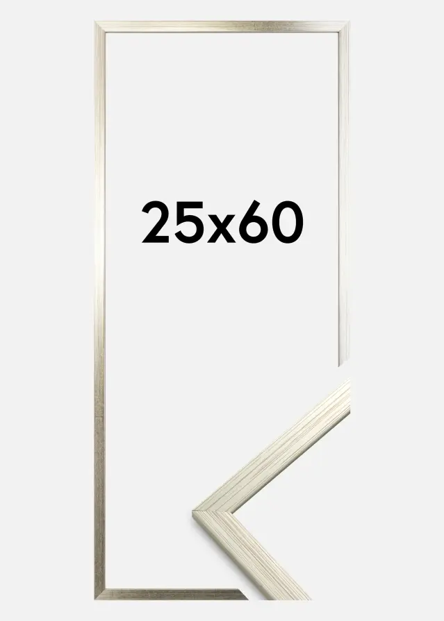Ramme Edsbyn Sølv 25x60 cm