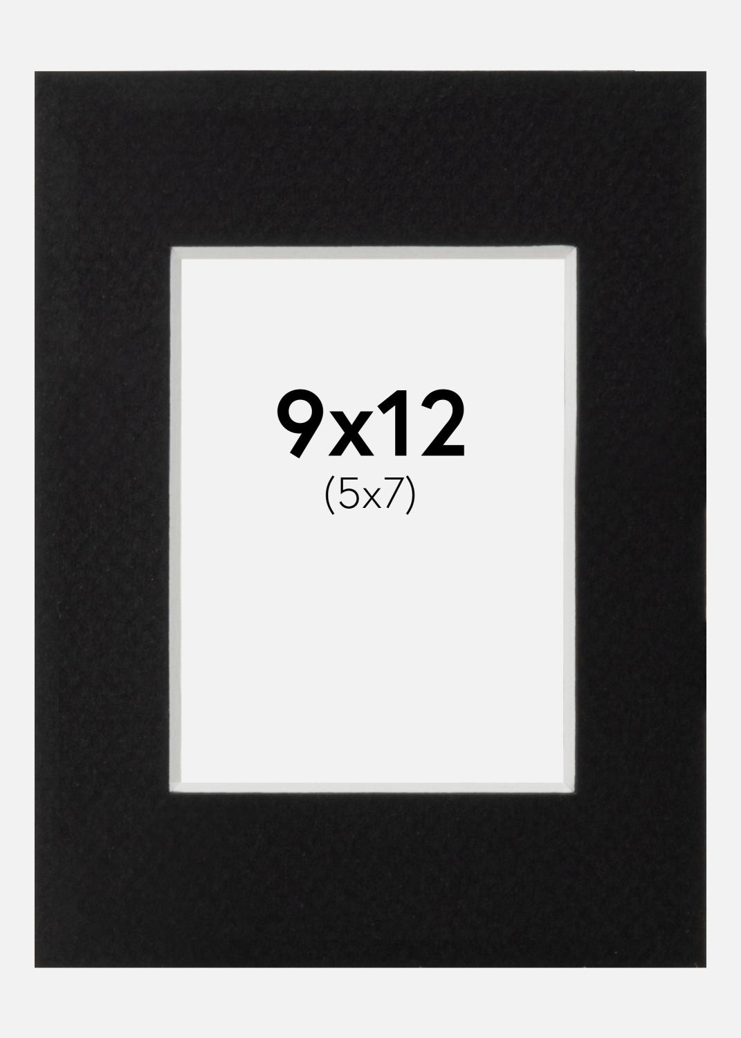 Product Image for Passepartout Canson Sort (Hvid kerne) 9x12 cm (5x7)