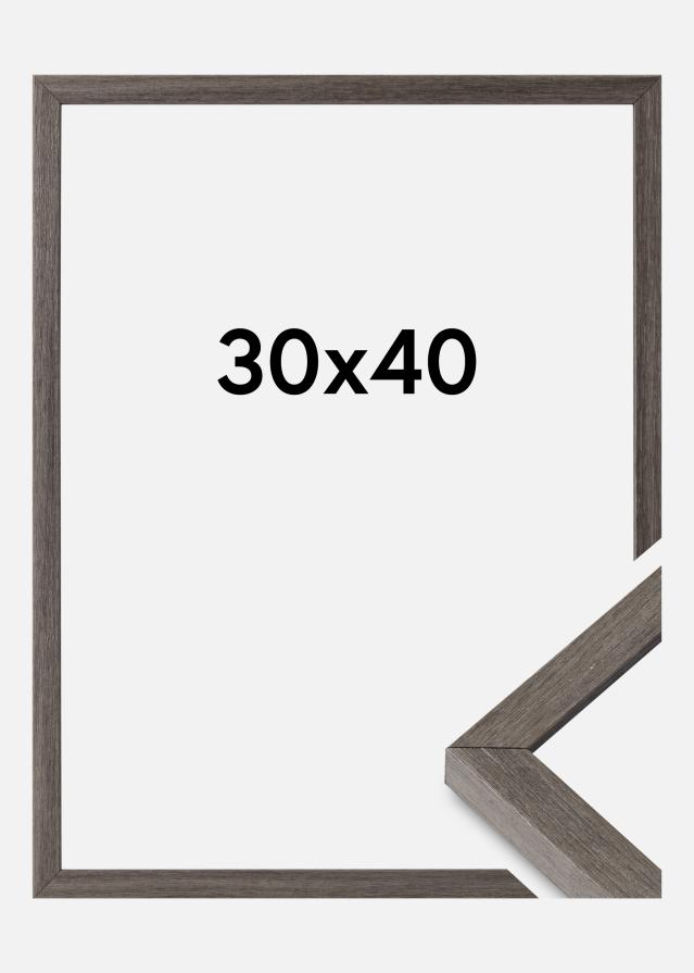 Ramme Ares Akrylglas Grey Oak 30x40 cm
