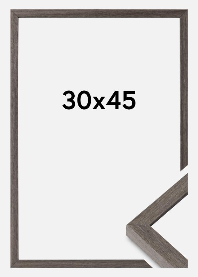 Ramme Ares Akrylglas Grey Oak 30x45 cm