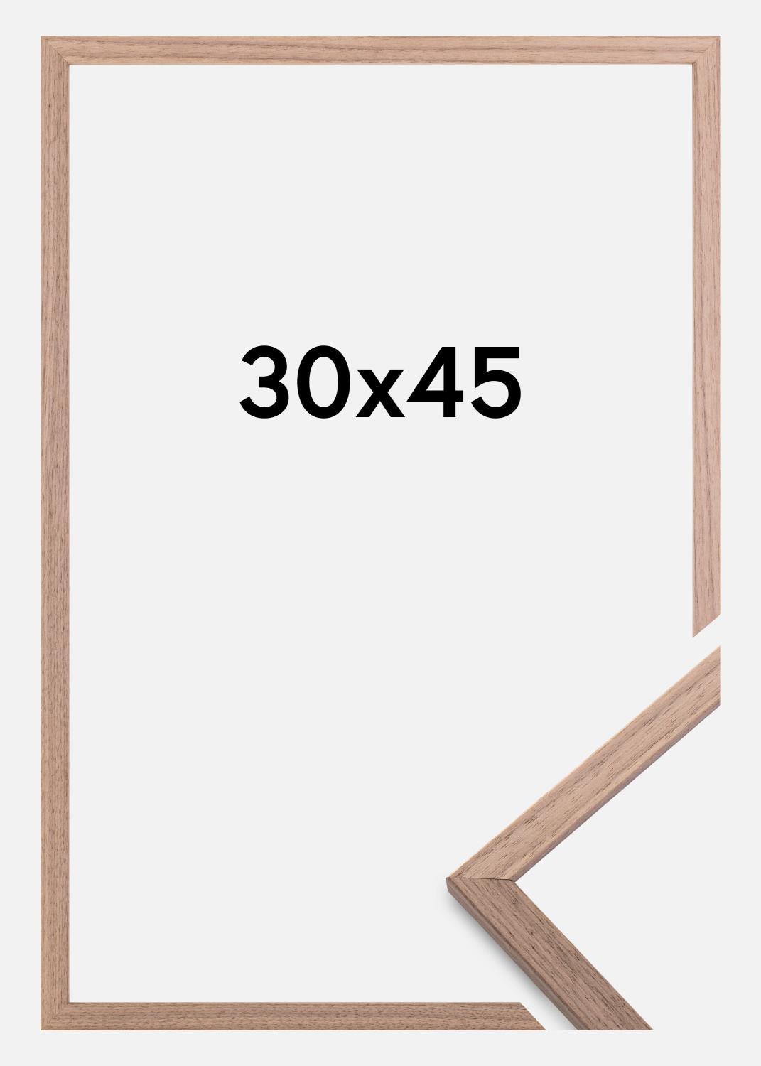 Product Image for Ramme Edsbyn Akrylglas Lys Valnød 30x45 cm
