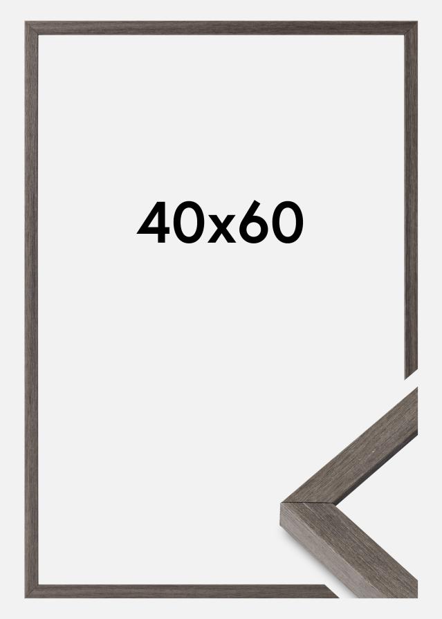 Ramme Ares Akrylglas Grey Oak 40x60 cm