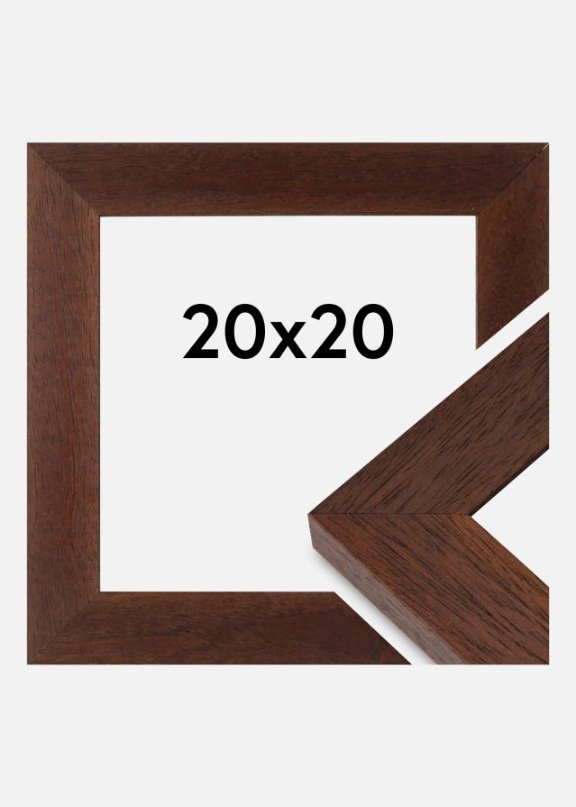 Ramme Juno Akrylglas Teak 20x20 cm
