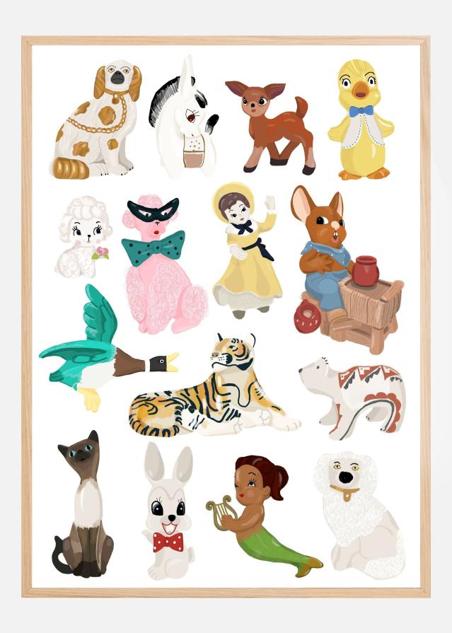 Kitsch Print Plakat