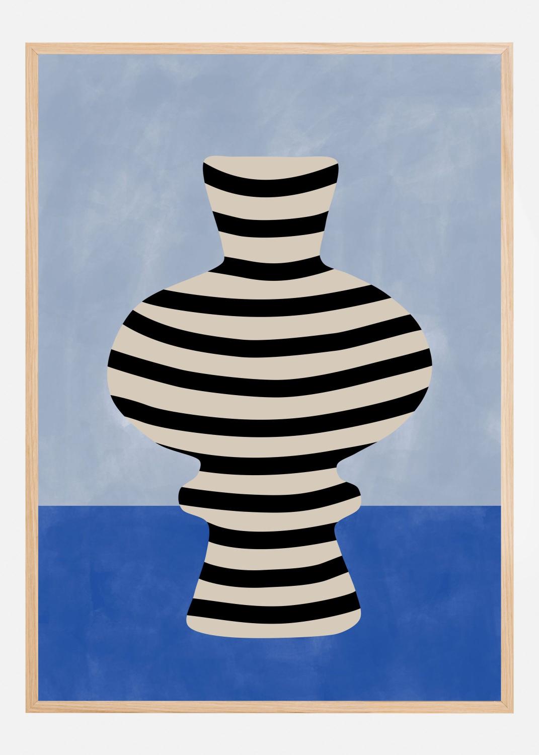 Product Image for Striped Vase II Plakat (1)