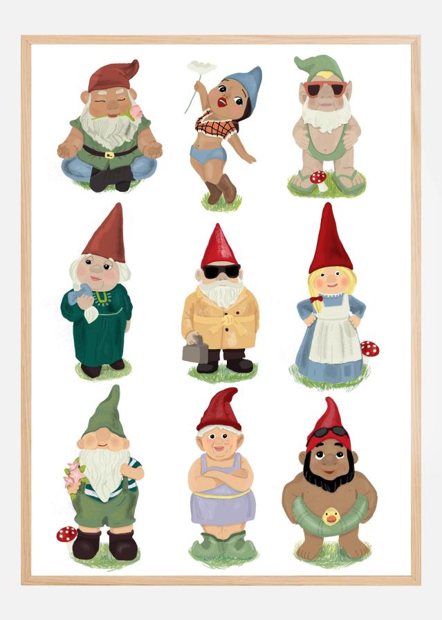 Garden Gnomes Plakat