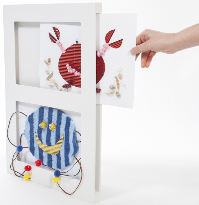 Ramme Articulate Gallery A4 Hvid - 2 Billeder