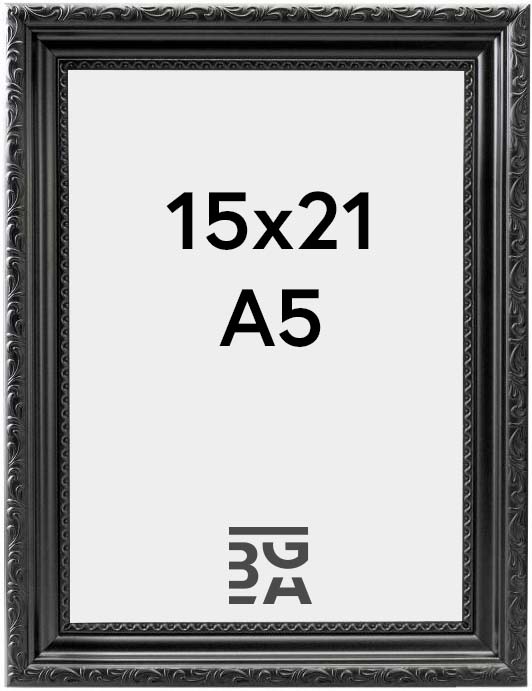 Ramme Abisko Akrylglas Sort 15x21 cm (A5)