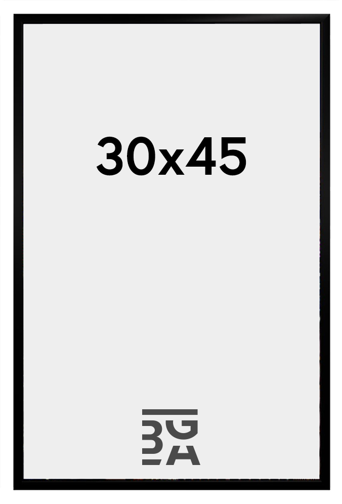 New Lifestyle Plexiglas Sort 30x45 cm