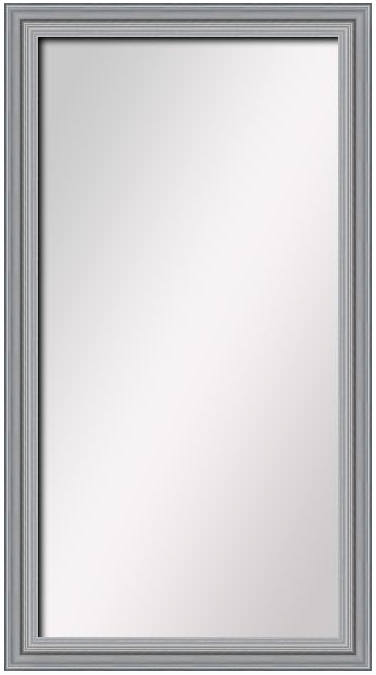 Spejl Alice Sølv 40x80 cm