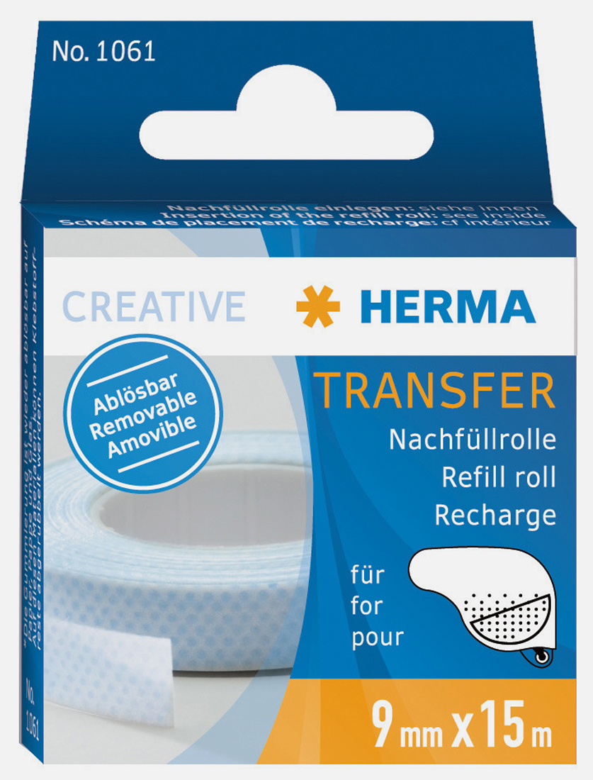 Køb Herma Glue refill Transfer removable 15m her BGA.DK