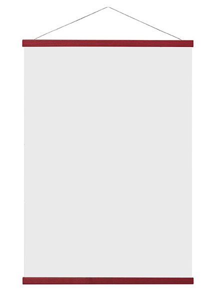 Plakatlister ChiCura Rød Ask - 30 cm