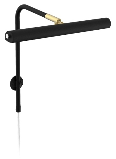 Gallery LED 30 cm til rammebredde 60-80 cm Billedbelysning - Sort