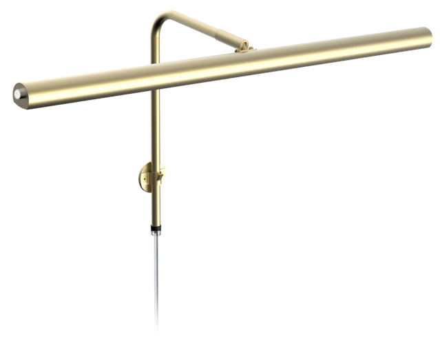 Gallery LED 60 cm til rammebredde +90 cm Billedbelysning - Messing